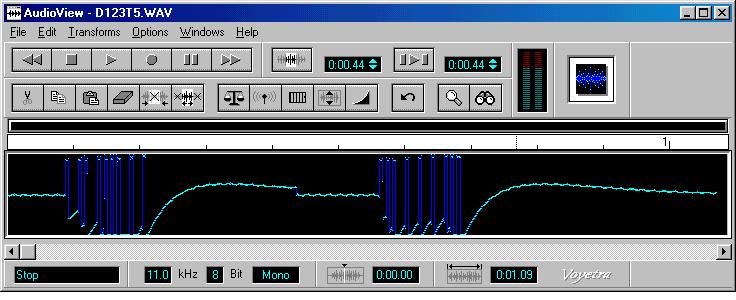 JVC CompuLink waveform